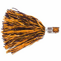 750-Streamer Pom Poms w/Mascot Handle - Tiger/ Wildcat End